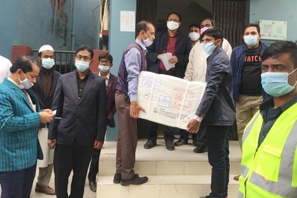 মাগুরায় পৌঁছাল করোনার ২৪ হাজার ডোজ টিকা
