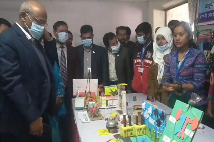 নেত্রকোনায় বিজ্ঞান মেলার উদ্বোধন