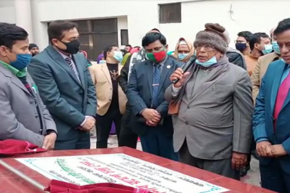 ঠাকুরগাঁও সেন্ট্রাল মেডিকেল গ্যাস সিস্টেমের উদ্বোধন