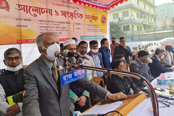 আত্মসমালোচনা ও আত্মশুদ্ধ তরুণ প্রজন্ম দেখতে চেয়েছিলেন বঙ্গবন্ধু: আরেফিন সিদ্দিক