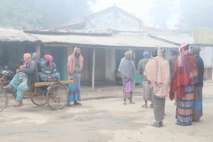 শৈত্যপ্রবাহে চুয়াডাঙ্গায় জনজীবন বিপর্যস্ত