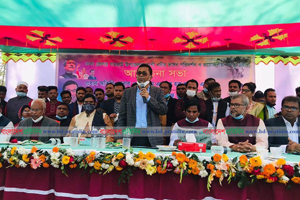 'ষড়যন্ত্রের জাল ভেদ করে শেখ হাসিনার নেতৃত্বে দেশ এগিয়ে যাবেই'

