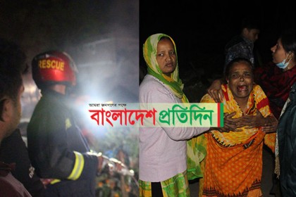 যশোর কেন্দ্রীয় কারাগারের ব্যারাকে আগুন

