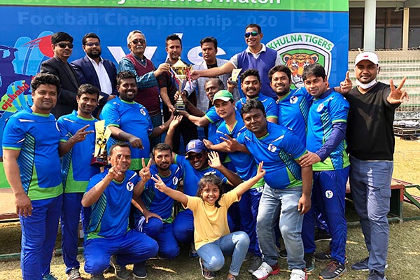 গণমাধ্যমকর্মীদের প্রীতি ম্যাচে খুলনাকে হারালো রাজশাহী