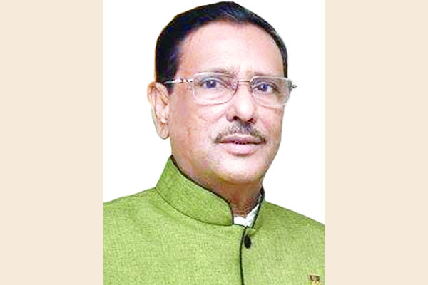 বিএনপির মহাসমাবেশ কর্মসূচি শান্তিপূর্ণ পরিবেশ বিনষ্টের ষড়যন্ত্র : কাদের