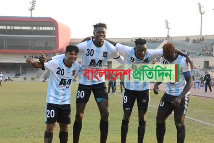 শেখ রাসেলকে হারিয়ে দুইয়ে উঠে এলো শেখ জামাল

