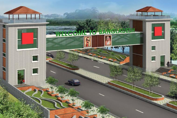 বাংলাবান্ধায় হচ্ছে দৃষ্টিনন্দন বঙ্গবন্ধু স্কয়ার