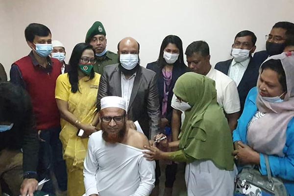 ভালুকায় ভ্যাকসিন নিয়ে কর্মসূচি উদ্বোধন করলেন এমপি ধনু