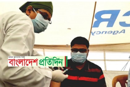 বোয়ালমারীতে করোনা টিকাদান কার্যক্রমের উদ্বোধন