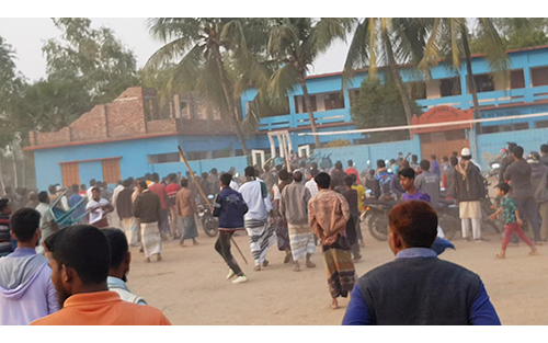সিংড়ায় আওয়ামী লীগের দু'গ্রুপের সংঘর্ষ, আহত ৭