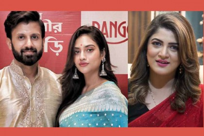 নিখিলের ‘নতুন সূচনায়’ এবার শ্রাবন্তী?