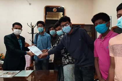 ব্রাহ্মণবাড়িয়ায় বিশ্ববিদ্যালয় প্রতিষ্ঠার দাবিতে স্মারকলিপি প্রদান