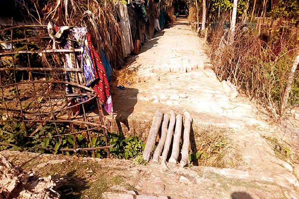 দুই যুগেও সংস্কার হয়নি ঝালকাঠির এই সড়ক
