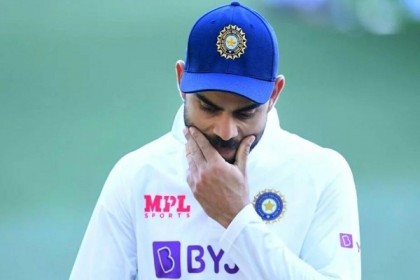 টেস্ট র‌্যাঙ্কিংয়ে ক্রমশ অবনতি বিরাট কোহলির