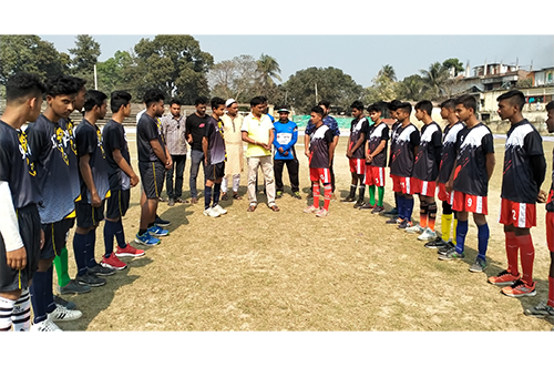 চুয়াডাঙ্গায় জেলা হকি টুর্নামেন্টের উদ্বোধন