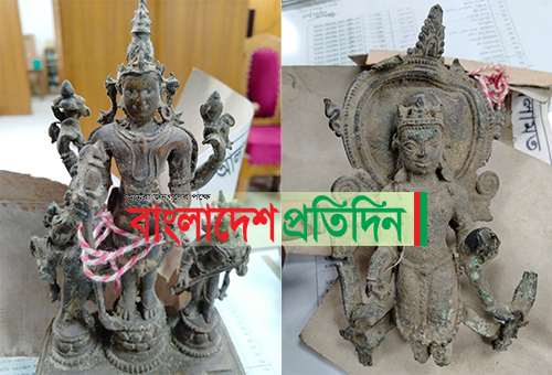 ময়নামতি জাদুঘরে হাজার বছর প্রাচীন বৌদ্ধ মূর্তি  