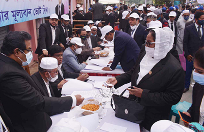 বরিশাল জেলা আইনজীবী সমিতির নির্বাচন সম্পন্ন
