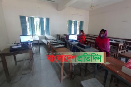 রাজবাড়ীতে ইভিএমের অনুশীলনে ভোটারের সাড়া নেই