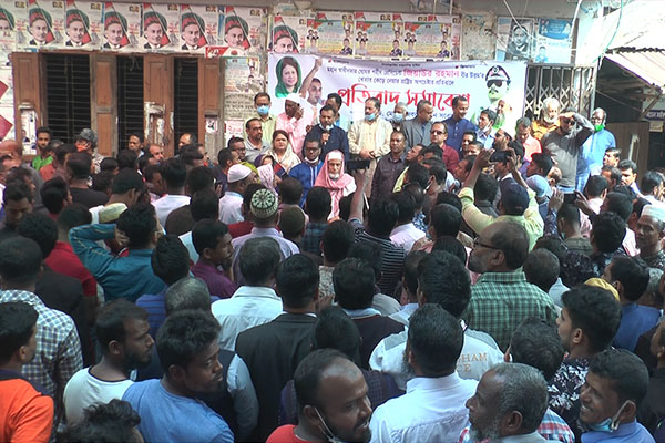 বরিশালে বিএনপি’র বিক্ষোভ সমাবেশ