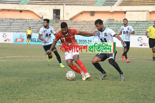 শেখ জামালের সঙ্গে পয়েন্ট ভাগাভাগি করল বসুন্ধরা কিংস


