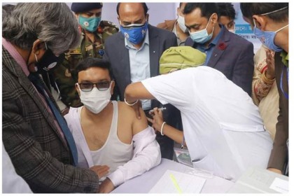 ময়মনসিংহে ছয় দিনে টিকা নিয়েছেন ১৮৬৫০ জন

