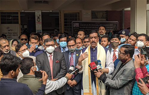 স্বাস্থ্যমন্ত্রীর সামনেই হার্ট ইনস্টিটিউট চেয়ে শামীম ওসমানের অনুরোধ, আশ্বাস দিলেন মন্ত্রী