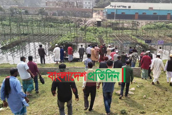 
কিশোরগঞ্জে ভাসমান কৃষির আধুনিক প্রযুক্তির উপর কৃষক প্রশিক্ষণ