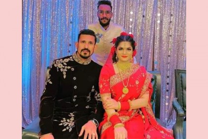 বিয়ে করলেন ক্রিকেটার নাসির