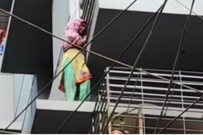 ৯তলা থেকে গ্রিল বেয়ে পালানোর চেষ্টা গৃহকর্মীর, অতঃপর...