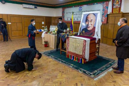 ভারতে নির্বাসিত তিব্বতীয়দের নববর্ষ উৎসব