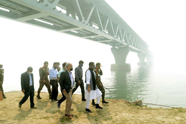 পদ্মা সেতুর ৯২ ভাগ কাজ শেষ : ওবায়দুল কাদের

