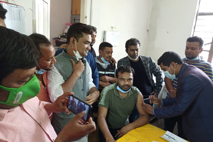মুন্সীগঞ্জে বেড়েছে করোনার টিকা নেওয়ার আগ্রহ