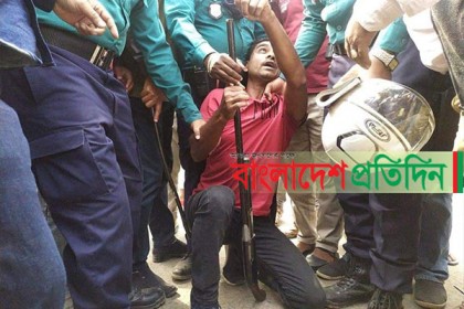 সিলেটে সংঘর্ষকালে আগ্নেয়াস্ত্রসহ পরিবহন শ্রমিক আটক