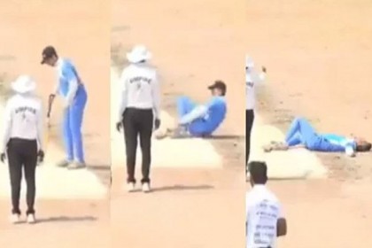 খেলার সময় মাঠেই প্রাণ গেল ক্রিকেটারের