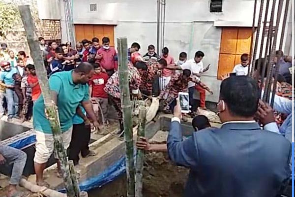 ঠাকুরগাঁওয়ে মাটিচাপায় শ্রমিকের মৃত্যু, আহত ৩