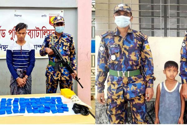 টেকনাফে ইয়াবাসহ আটক ১, অপহৃত শিশু উদ্ধার