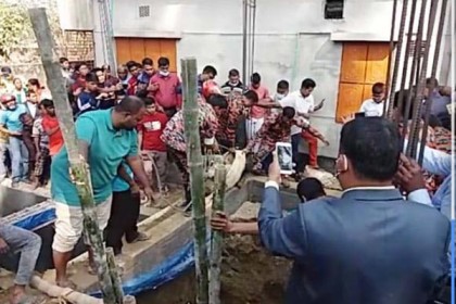 ঠাকুরগাঁওয়ে মাটিচাপায় শ্রমিকের মৃত্যু, আহত ৩