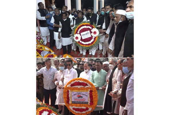 বরিশালে ভাষা শহীদদের প্রতি 
শ্রদ্ধা নিবেদন 