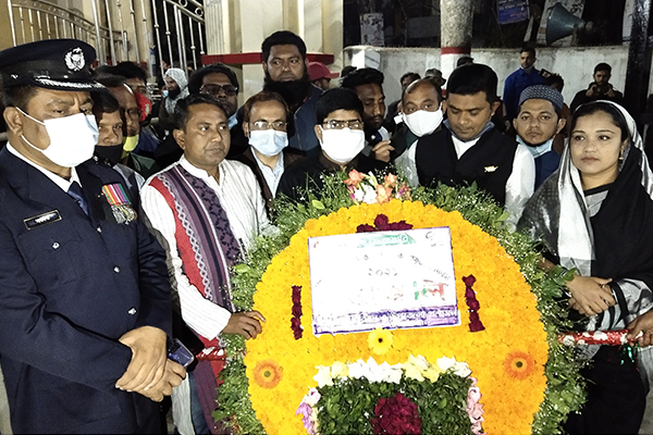 গলাচিপায় ভাষা শহীদদের প্রতি শ্রদ্ধা নিবেদন