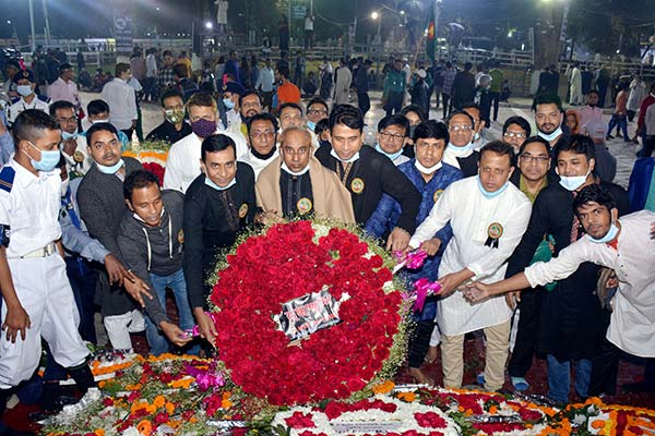 ভাষা শহীদদের প্রতি রূপালী ব্যাংকের শ্রদ্ধাঞ্জলি