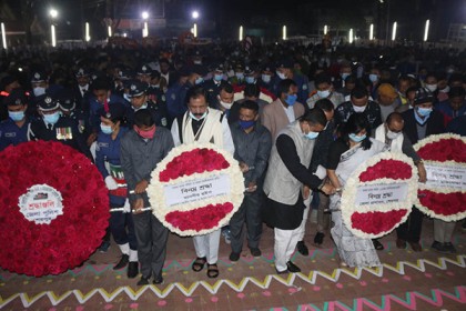 শেরপুরে বিনম্র শ্রদ্ধায় ভাষা শহীদদের স্মরণ