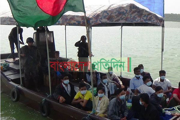 কারাভোগ শেষে মিয়ানমার থেকে ফিরল বাংলাদেশি ২৪ নাগরিক