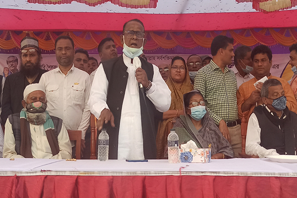 শৈলকুপায় নৌকা প্রতীকের নির্বাচনী জনসভা অনুষ্ঠিত