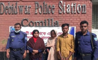 একই দোকানে দ্বিতীয়বার স্বর্ণালঙ্কার চুরি করতে এসে ধরা নারী মেম্বার