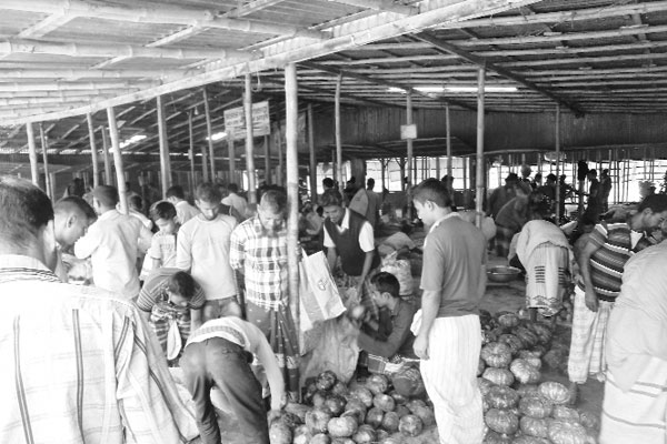 সবজি বাজারজাত করতে কৃষকদের ভোগান্তি