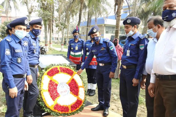 মাগুরায় নানা আয়োজনে পুলিশ মেমোরিয়াল ডে পালিত