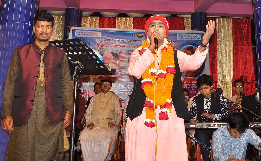 সুয়াবিল সিদ্ধাশ্রম মঠে মাঘী পূর্ণিমা উৎসব সম্পন্ন