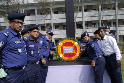 মেহেরপুরে পুলিশ মেমোরিয়াল ডে পালিত