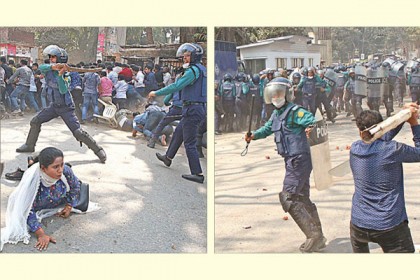 সংঘর্ষের মামলায় ছাত্রদলের ১৩ জন রিমান্ডে

