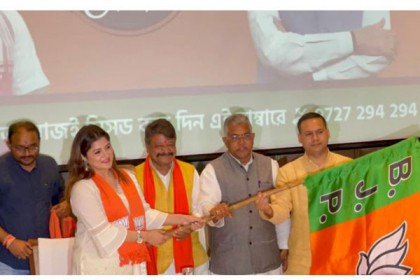 মোদির অনুপ্রেরণায় বিজেপিতে যোগ দিলাম: শ্রাবন্তী

